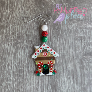 Gingerbread House Ornament  (small)