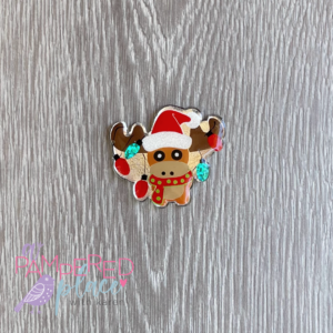 Badge Reel – Jolly Reindeer