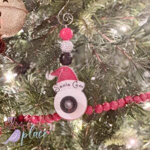 Santa Cam Ornament