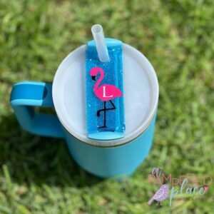 Flamingo Tumbler Tag