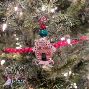 Gingerbread House Ornament  (large)