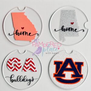 Car Coaster Set – State