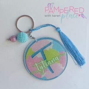 Keychain – Spring Flowers