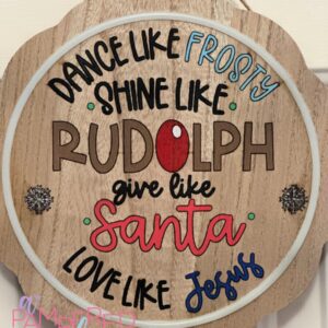 Dance Like Frosty LED Lighted Sign